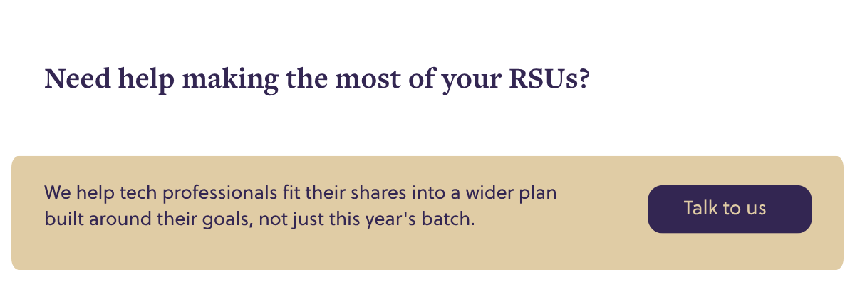 Book a consultation with Frazer James to discuss your RSU tax planning