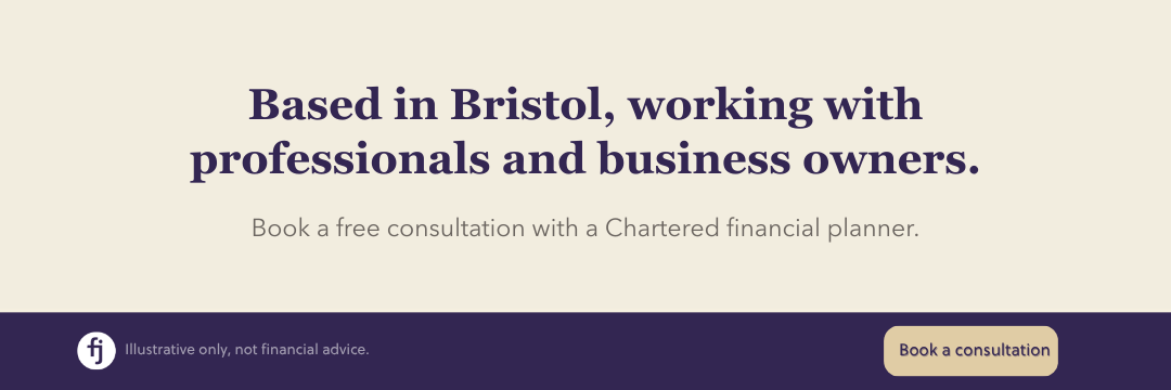 Based in Bristol, working with professionals and business owners - book a free consultation with Frazer James