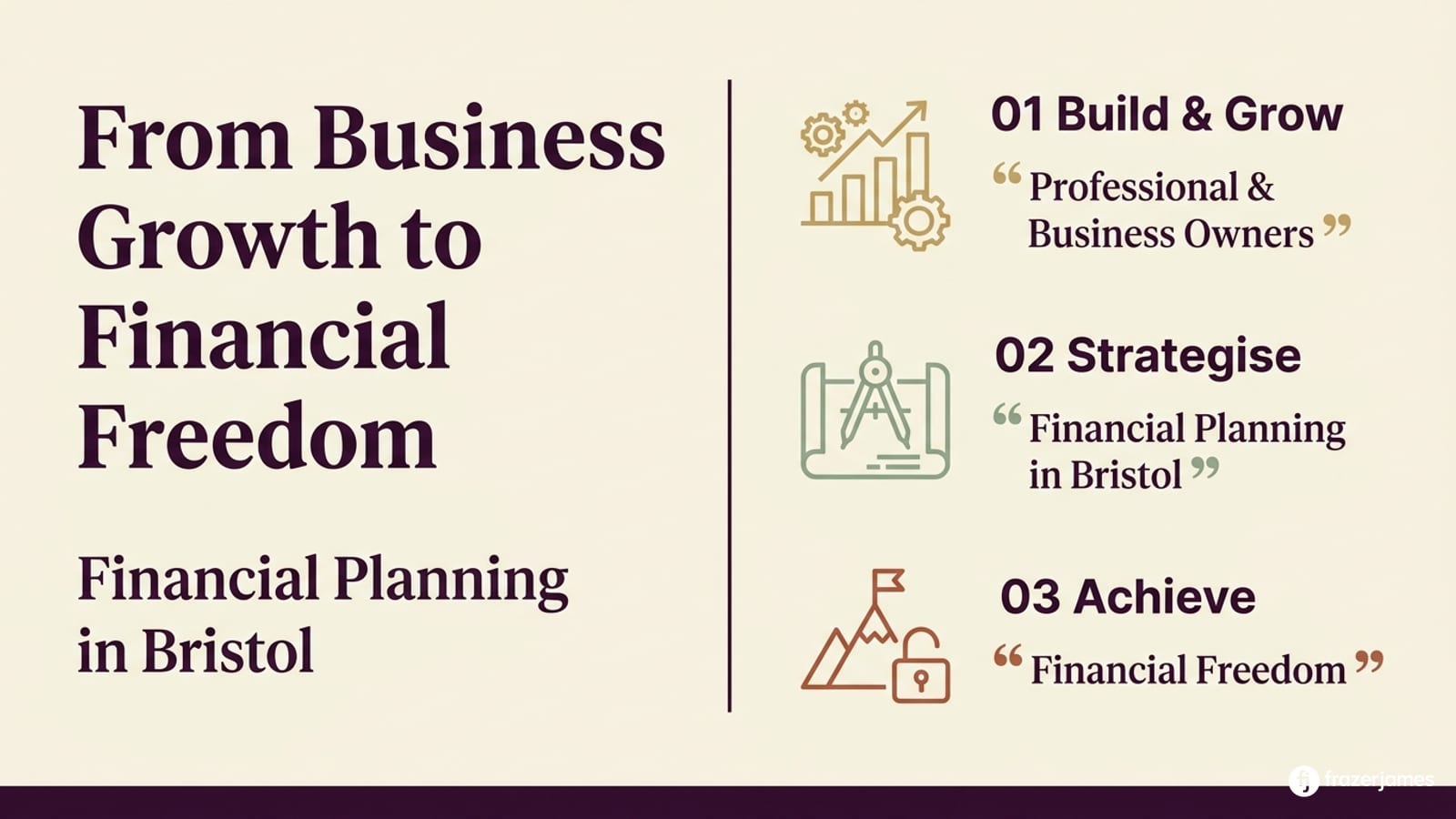From business growth to financial freedom: build and grow, strategise with financial planning in Bristol, achieve financial freedom