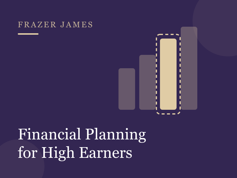 Financial planning for high earners