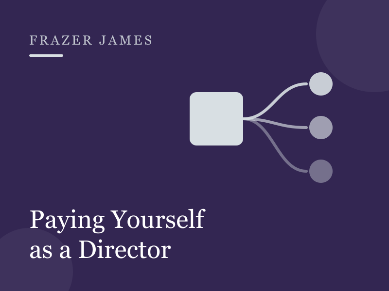 Paying yourself from your company