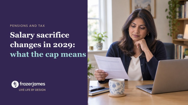 Salary sacrifice changes 2029: the £2,000 cap
